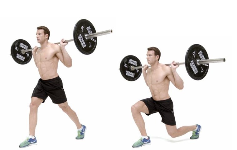 BARBELL LUNGE