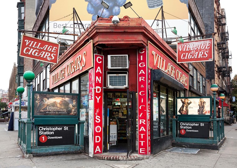 Greenwich Village tobacco shop