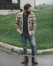 Τα Brogue Boots φοριούνται με κάθε smart casual σύνολο