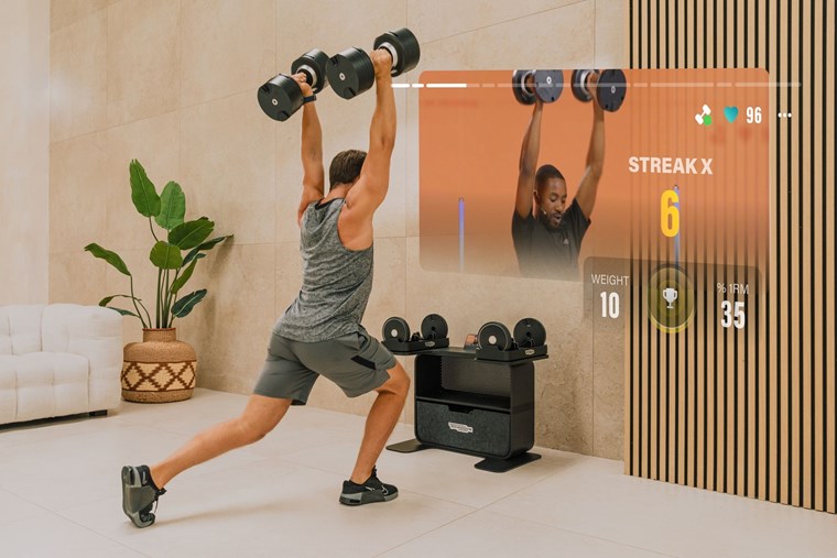 Technogym Connected Dumbbells: 12 Ζεύγη Αλτήρων σε Μία Έξυπνη Λύση