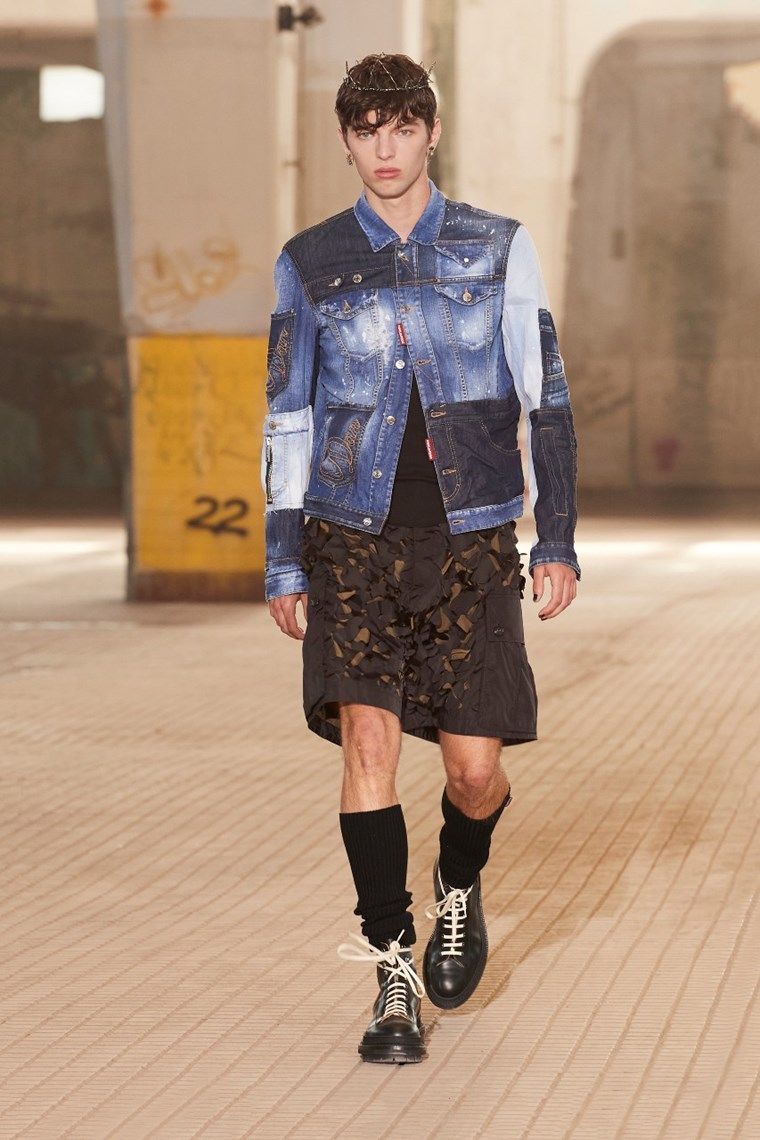 Στη νέα συλλογή των Dsquared2 πρωταγωνιστεί το grunge