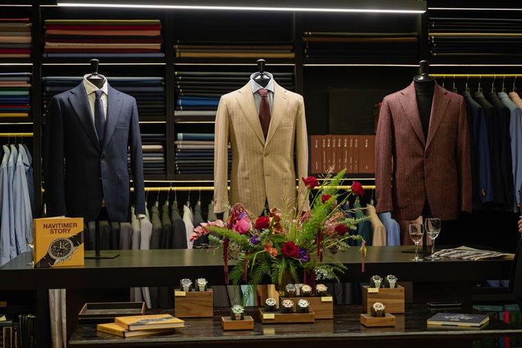 Ένα εντυπωσιακό launch party από τον οίκο Sartor και τη Breitling