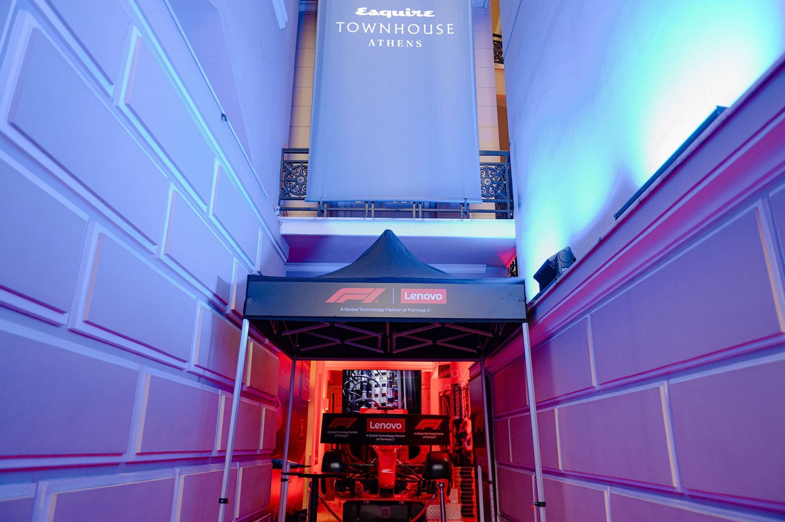 Η Lenovo έφερε την εμπειρία της Formula 1 στο Esquire Townhouse Athens