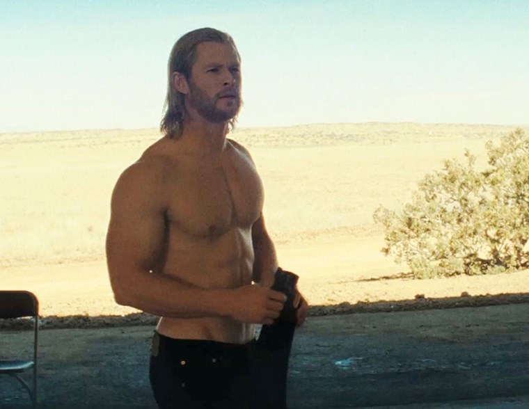 Chris Hemsworth six-pack