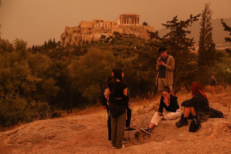 Minerva Red, ένα από τα ισχυρότερα επεισόδια αφρικανικής σκόνης των τελευταίων ετών