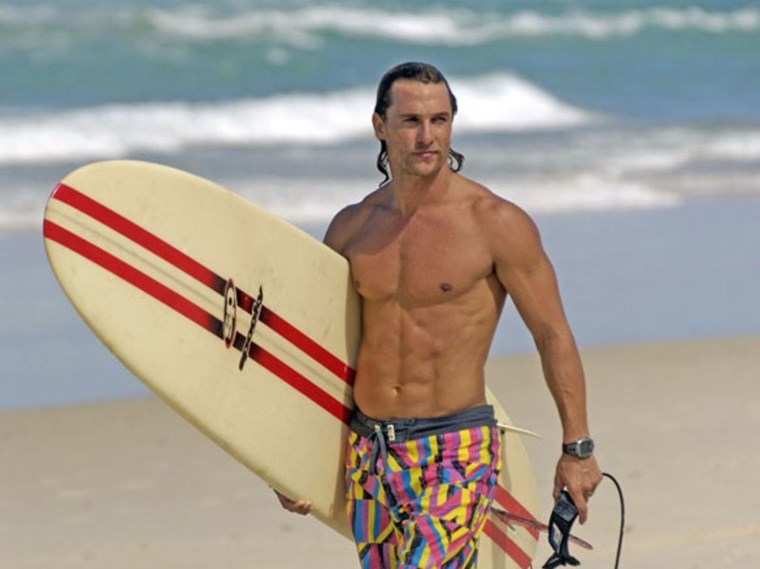 matthew mcconaughey six pack