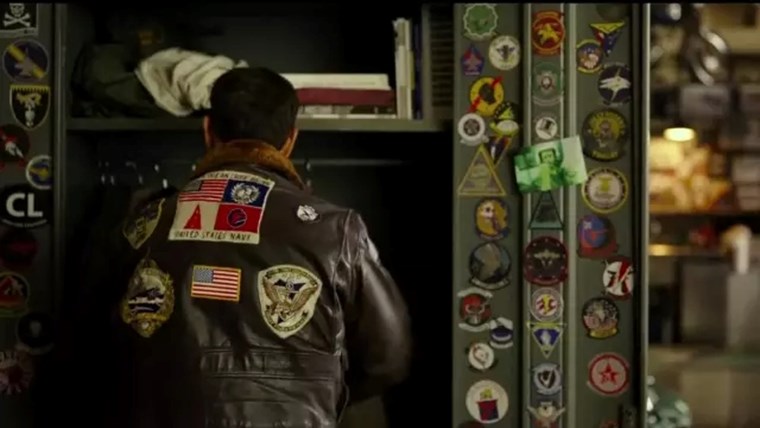FILM STILL FROM TOP GUN