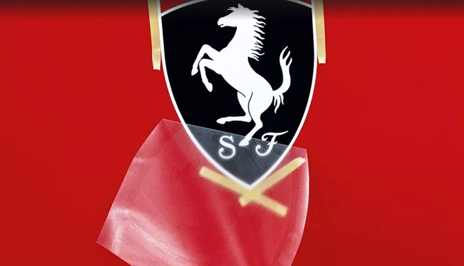 Σήμα Ferrari ζωγραφισμένο στο χέρι