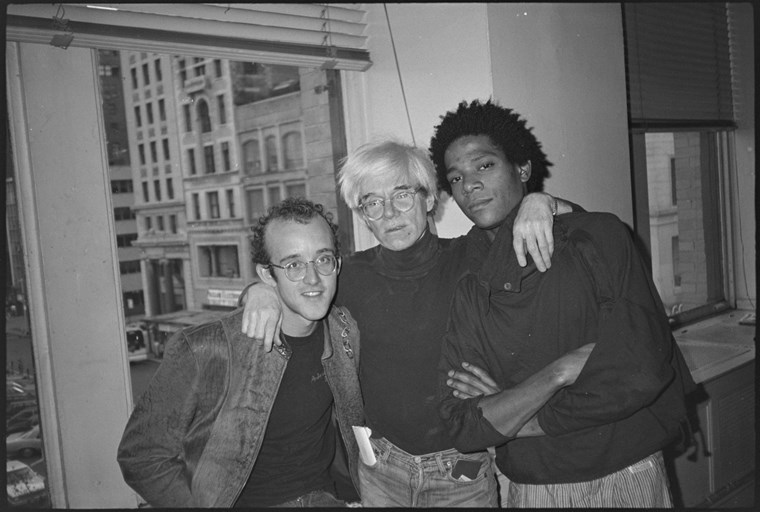 KEITH HARING, ANDY WARHOL, JEAN MICHEL BASQUIAT