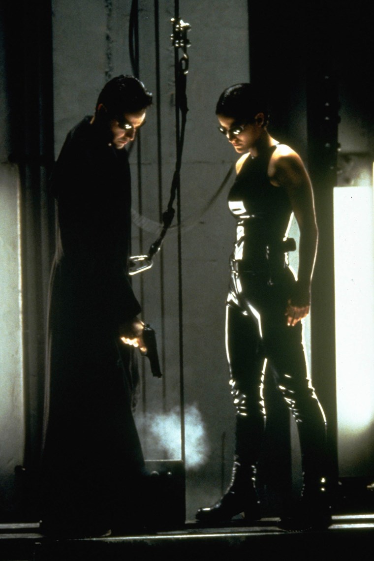 Carrie Ann Moss Keanu Reeves 5 Matrix