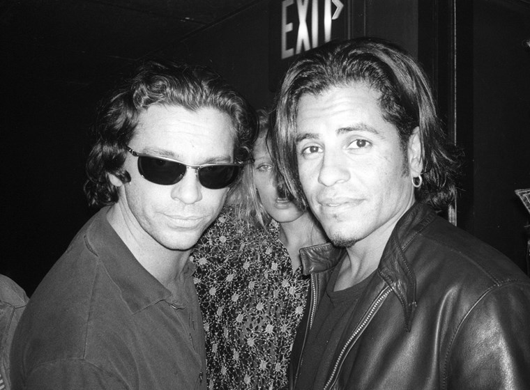 Michael Hutchence of INXS, Stevie Salas 1997