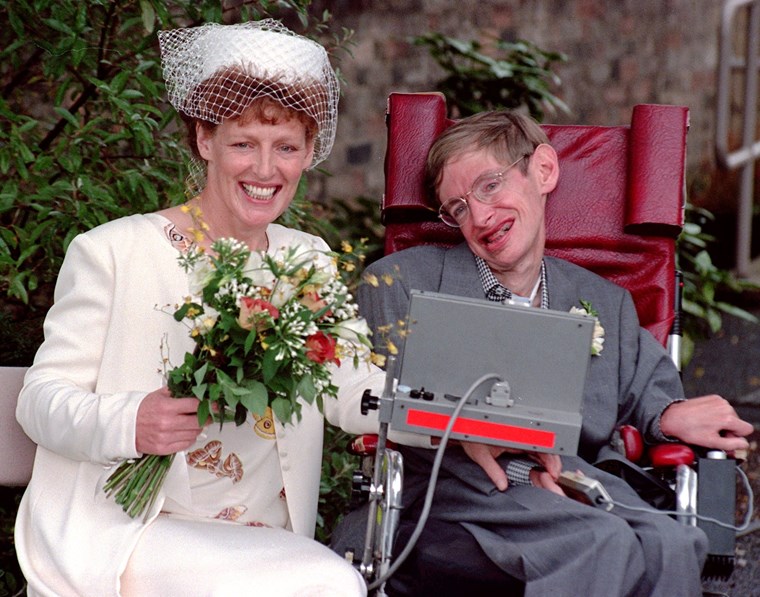 ELAINE MASON & STEPHEN HAWKING