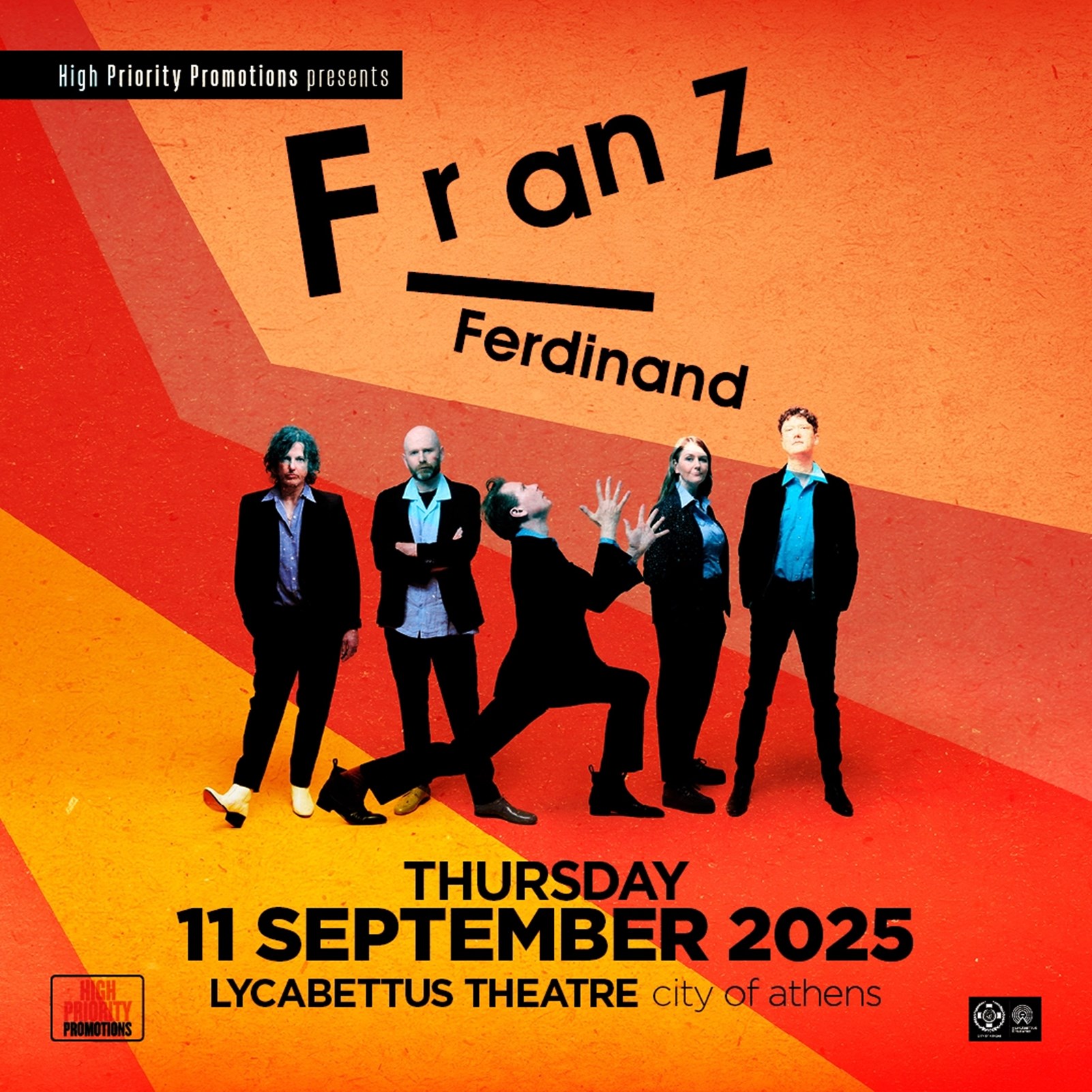 Οι Franz Ferdinand έρχονται τον Σεπτέμβριο στην Αθήνα