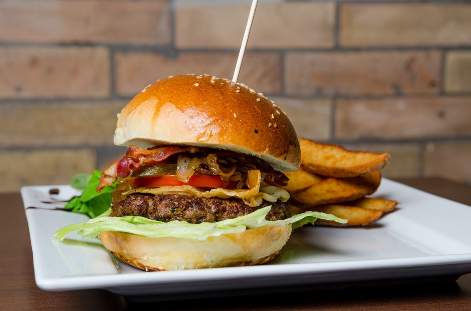 bison burger