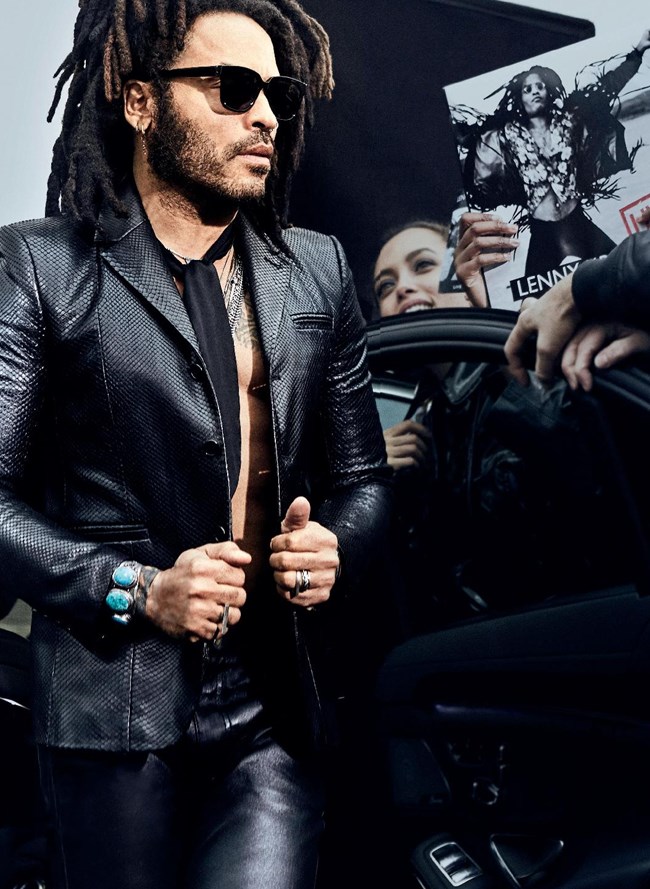 Η εκκεντρική πολυτέλεια του Lenny Kravitz