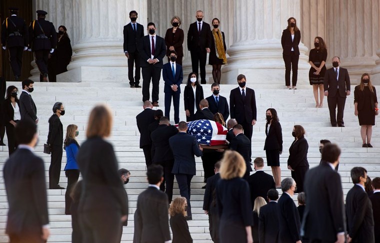 Φωτογραφίες από την κηδεία της Ruth Bader Ginsburg 15