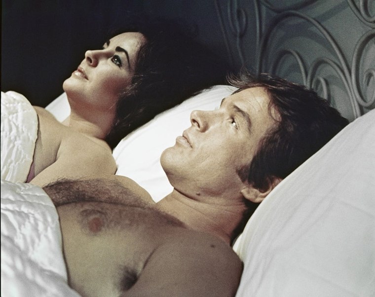 Warren Beatty & Liz Taylor