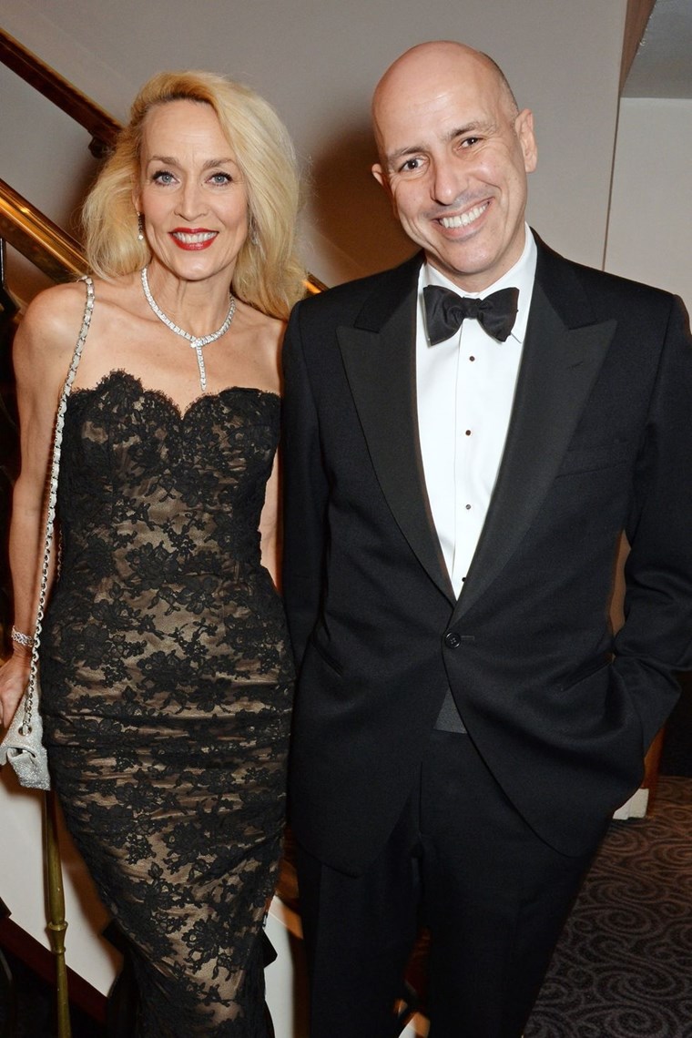 JERRY HALL & ARMAND LEROI