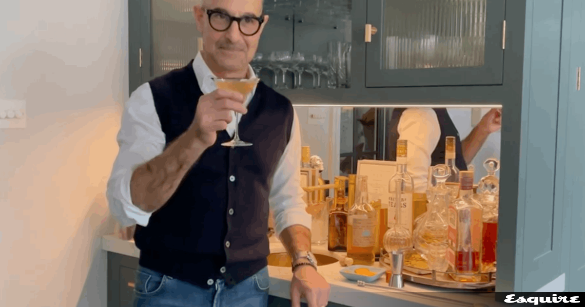 Ο Stanley Tucci και το Tequila Martini του