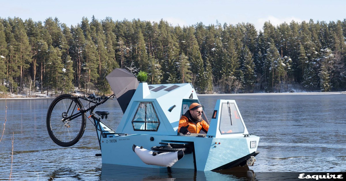 ZTriton, το πρώτο ποδήλατο που γίνεται σκάφος