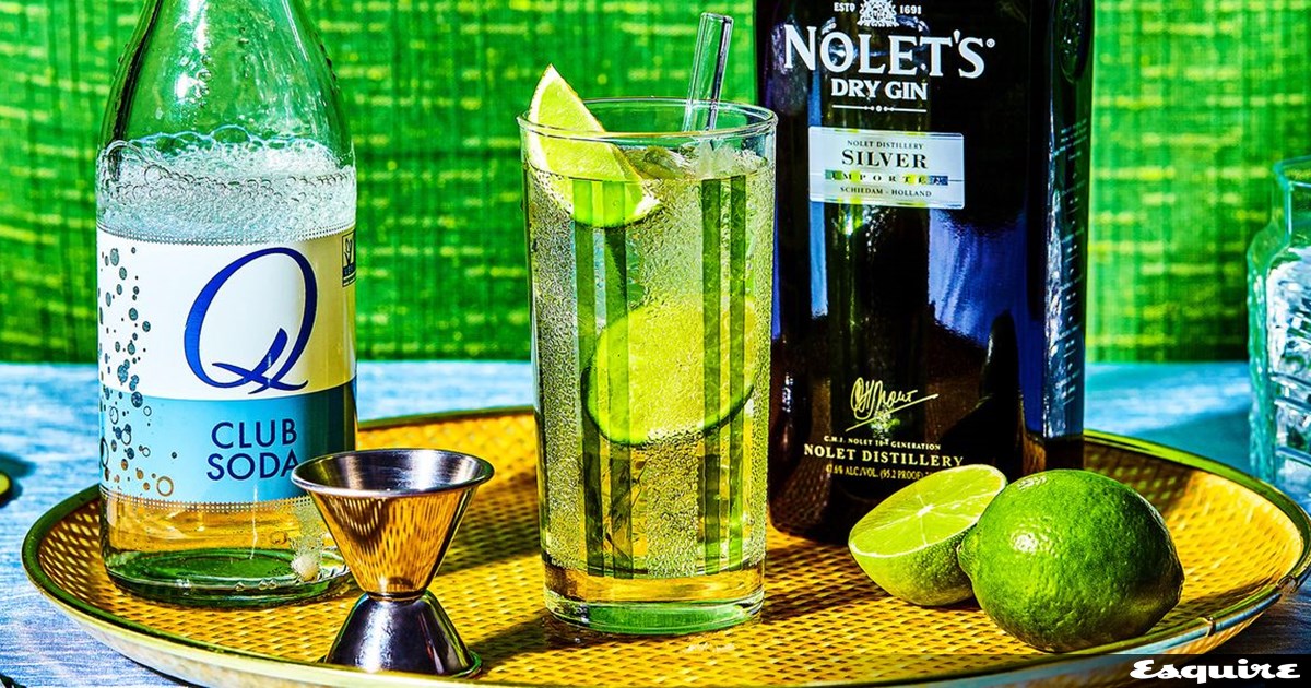 Η ιστορία και η συνταγή του Gin Rickey