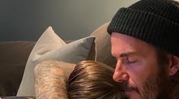 O David Beckham και η αδυναμία του στην κόρη του Harper