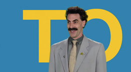 Το πρώτο teaser trailer του Borat 2