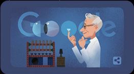 O Otto Wichterle, o εφευρέτης των φακών επαφής έγινε Google Doodle