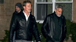 Brad Pitt και George Clooney στα παρασκήνια του Wolves