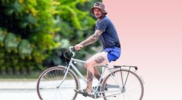 Το beach look του David Beckham