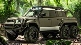 Το θηριώδες εξάτροχο Land Rover Defender για να σκοτώνεις ζόμπι