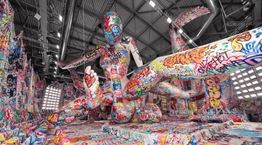 Τολμήστε να γίνετε Diesel: επίδειξη στη μεγαλύτερη εγκατάσταση γκράφιτι που έχει γίνει ποτέ