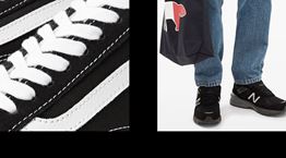 Κλασικά και αγαπημένα μαύρα sneakers