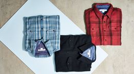 Το πασπαρτού φανελένιο πουκάμισο