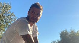 Τα λευκά sneakers δεν είναι για τον David Beckham
