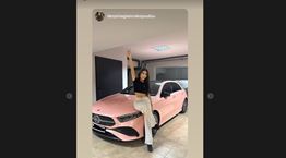 Αυτή είναι η ροζ Mercedes της κόρης του Δημήτρη Γιαννακόπουλου