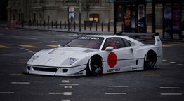 H εντυπωσιακή Ferrari F40 του παγκόσμιου πατριάρχη του bodykit