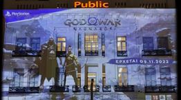 To God of War Ragnarök ζωντανεύει στο κέντρο της Αθήνας