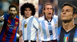 Οι 20 σπουδαιότεροι Αργεντινοί ποδοσφαιριστές όλων των εποχών
