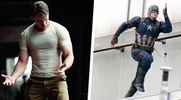 H σωματική μεταμόρφωση του Chris Evans