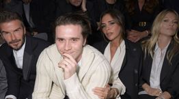 Στην πρώτη σειρά του fashion show του Dior Men