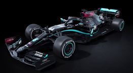 Το μαύρο μονοθέσιο της Mercedes στη Formula 1