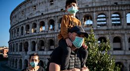 Φωτογραφίες από την πανδημία του κορονοϊού