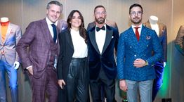 Το american preppy look συναντά την ιταλική φινέτσα στη συλλογή του Χάρη Ντάβλα με τον VARDAS