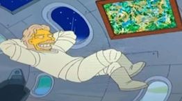 Οι Simpsons είχαν προβλέψει (και) τον Richard Branson στο διάστημα