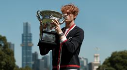 Jannik Sinner, πρωταθλητής και στη μόδα