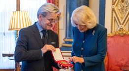 O Mikhail Baryshnikov βραβεύτηκε στο Μπάκιγχαμ