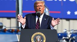 "Νεκροθάφτη του μεγαλείου της Αμερικής" αποκάλεσε τον Joe Biden ο Donald Trump