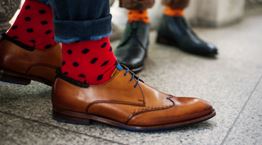 Δερμάτινα αντρικά παπούτσια με ή χωρίς κορδόνια