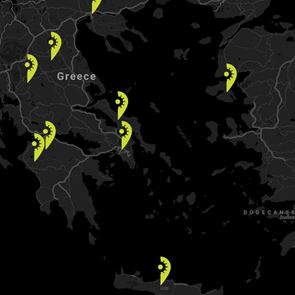 Ο πρώτος διαδραστικός χάρτης με τα κρούσματα του κορονοϊού στην Ελλάδα